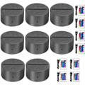Miniatyrbilde 1 av 7: 2/4/6/8/10/12 stk LED Lampebase Bord 3D Nattlysbase Med Fjernkontroll Og USB-Kabel 16 Farger Lysstativ Engros 10 Pcs