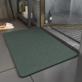 Miniatyrbilde 2 av 4: Dusjmatte sklisikker Absorberende bad Baderomsmatte Matte Kiselgur Grå Gray 60×90cm