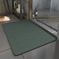 Miniatyrbillede 2 af 4: Brusemåtte skridsikker Absorberende bad Badeværelsesmåtte Måtte Kiselgur Grå Gray 40×60cm