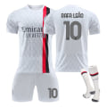 Miniatyrbild 1 av 3: AC Milan tröja 20233/24 Rafa Leao #10 Fotbollströjor Fotbollströja Kit 2XL(185-195CM)