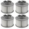 Filtre for oppblåsbare MSpa-bassenger 4-pakning 4-pack