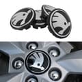4-pack - Skoda Navkapslar / Fälgemblem - Bil 80 65 mm 80 65mm 80 65mm