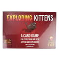 Exploding Kittens Original, roligt familjekortspel, ålder 7+, 2-5 spelare, 56 kort, 15 minuters speltid