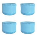 4-pack skyddsnät kompatibla med Mspa spafilter, endast nät C-maskpåse