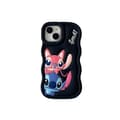 Miniatyrbillede 1 af 3: Stitch silikoneetui - Til iPhone Sort iPhone 15 Plus iPhone 15 Plus Sort iPhone 15 Plus Sort iPhone 15 Plus Sort iPhone 15 Plus Black