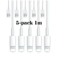 5-pack - Laddkabel Lightning iPhone - Laddare