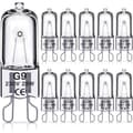 G9 halogenlampor 28W, 230V, 10-pack 28W 28W 28W