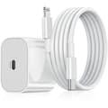 USB-C 20W strömadapter med 1m kabel (NT) 1-pack iPhone 1-Pack iPhone