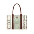 Wrangler mulepose Western-tasker til kvinder skuldertaske Boho Aztec håndtasker 100% ny beige blå L