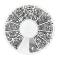 Strass silver 1.5 mm - Nageldekorationer Silver
