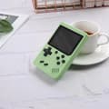 Inbyggd 500 klassiska spel Retro TV-spelskonsol Barnpresent Grön Grön green