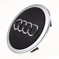 Miniatyrbillede 5 af 5: Audi centerkapsel 60mm 4-pak sort sort_Paris sort-Perfekt sort black