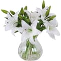 Kunstige blomster, 5 stk. kunstige liljer i latex