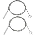 2-pack 152 cm lång piprensare flexibel rengöringsborste för kylskåp [D]