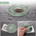 Miniatyrbild 5 av 7: 5-Pack Silikon Handfat Sil Duschavlopp, Hair Catcher Cover Lätt att installera