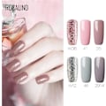 Miniatyrbild 5 av 7: Gel nagellack UV set shellac rosa färg gnistrande nagelkonst borttagning gel nagelnagellack set 6 x 7 ml