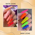 Miniatyrbild 6 av 7: Gel Nagellack Base Top Coat 5ml Set Semi-permanent Nagellack För