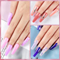 Miniatyrbild 3 av 7: Komplett UV-nagelkit, 15 semipermanenta nagellack, UV-lampa 36W + 3 poly
