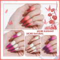 Miniatyrbild 3 av 9: Gel nagellack 8 st mini UV LED gel naglar färg set nagel