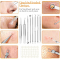 Miniatyrbild 2 av 5: Pore ​​Remover Expression Pimples Tool Blackhead Remover Comedone Squeezer Set, 8Pcs 36Pcs Pimple Patch,