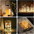 Miniatyrbild 7 av 7: Ljusslingor batteridrivna, 6-pack 2 m 20 LED-lampor