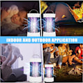 Miniatyrbild 6 av 7: Portable Electronic Rechargeable Mosquito Fly Killer Light/Bug Zapper for Summer Travel,