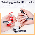 Miniatyrbild 3 av 5: Topp- och baslack nagelprimer 10 ml x 3 gellack UV LED nagellack