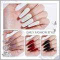 Miniatyrbild 3 av 4: UV-nagellack Shellac-set 4 färger Gel-nagellack-set