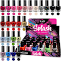 Miniatyrbild 1 av 2: Set med 24 nagellack 24 olika moderna färger flaska 5 ml (set B)