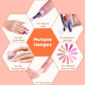 Miniatyrbild 5 av 5: Topp- och baslack nagelprimer 10 ml x 3 gellack UV LED nagellack