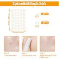 Miniatyrbild 5 av 5: Pore ​​Remover Expression Pimples Tool Blackhead Remover Comedone Squeezer Set, 8Pcs 36Pcs Pimple Patch,