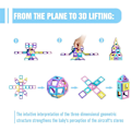 Miniatyrbild 3 av 7: 146Pcs Mini Magnetic Building Blocks  3D Macaron Learning