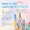Miniatyrbild 6 av 8: 12 Colors Nail Polish Pin Set, Nail Art Pen, DIY Line Nail Art Graffiti, Nail Tip