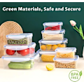Miniatyrbild 5 av 7: 16 delar Tupperware Fresh Food med lock (8 behållare, 8 lock) Pantry Lunchbox