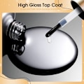 Miniatyrbild 2 av 7: Gel Nagellack Base Top Coat 5ml Set Semi-permanent Nagellack För