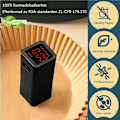 Miniatyrbild 3 av 7: Airfryer bakpapper 16-20cm 100 stycken runda non-stick engångspappersfoder,