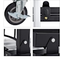 Miniatyrbild 4 av 6: Transport trolley, folding platform trolley, extendable and height-adjustable