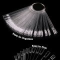 Miniatyrbild 3 av 5: Nagelprover 100 st Nagelprovpinnar Nagel Färgdisplay Nageldisplay Tips Nagelkonst