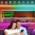 Miniatyrbild 5 av 9: LED Light Strip 20m, Music Sync LED Lights, RGB Smart LED Light Strips with Remote and App Control,