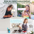 Miniatyrbild 5 av 6: 3 delar Walkie Talkie barnleksak, 4 km räckviddsradio, 8 kanaler,
