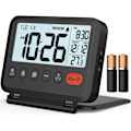 Miniatyrbild 1 av 6: Projektionsväckarklocka Digital klocka med Time Temp