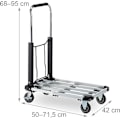 Miniatyrbild 3 av 6: Transport trolley, folding platform trolley, extendable and height-adjustable
