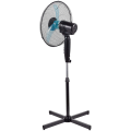 Miniatyrbild 2 av 9: Floor Fan, Powerful, Quiet, 3 Wings, 40cm, Oscillating, with Adjustable Height and Tilt,