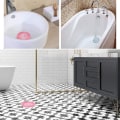 Miniatyrbild 7 av 7: 5-Pack Silikon Handfat Sil Duschavlopp, Hair Catcher Cover Lätt att installera