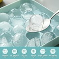 Miniatyrbild 3 av 6: Ice Cubes Tray 2 Pack, Ice Cubes Container med lock, 33 iskuber,