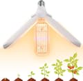 150 W LED-växtlampa, E27 414 LED fullspektrum växtljus,