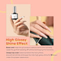 Miniatyrbild 4 av 5: Topp- och baslack nagelprimer 10 ml x 3 gellack UV LED nagellack