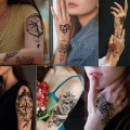 Miniatyrbild 5 av 6: Tattoo Tattooing Fake False Practice Skin 70 Sheets