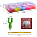 Miniatyrbild 2 av 5: Loom Ribbon Set, Loom Tape Set, DIY Rubber Band Set, 600 + Loom Tape Tillbehör,
