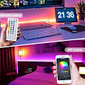 Miniatyrbild 3 av 9: LED-list / Ljusslinga / LED-Strip - 10M SMD 5050 RGB ljusstrips med Controller Sync